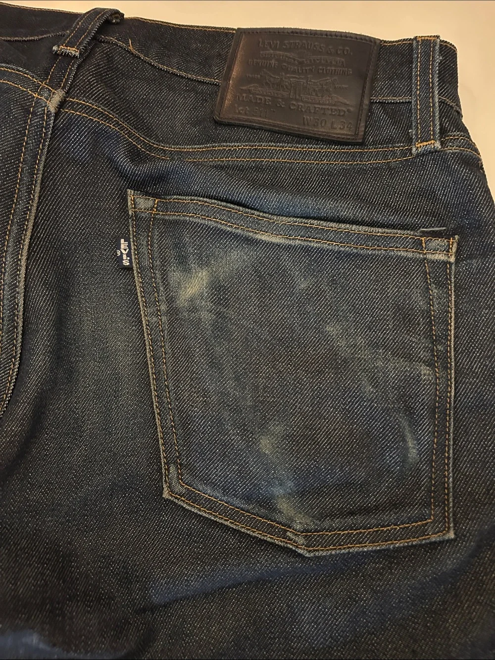 Levi's 511 Made and Crafted - Made in Japan Selvedge Jeans